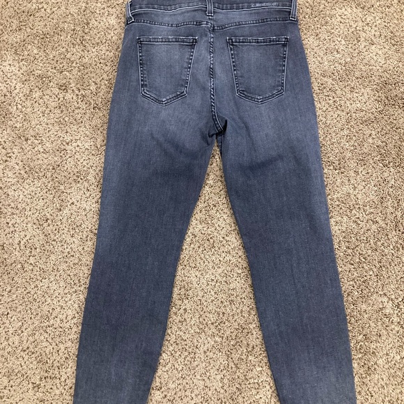 Current Elliot The High Waist Stelleto Ankle Skinny Jeans In Everett - Picture 3 of 5